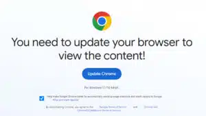 Fake Browser Update